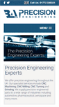Mobile Screenshot of bandaprecisionengineering.co.uk